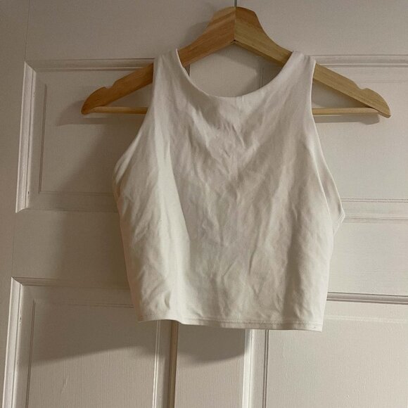Athleta Conscious Crop White Small - Picture 3 of 7